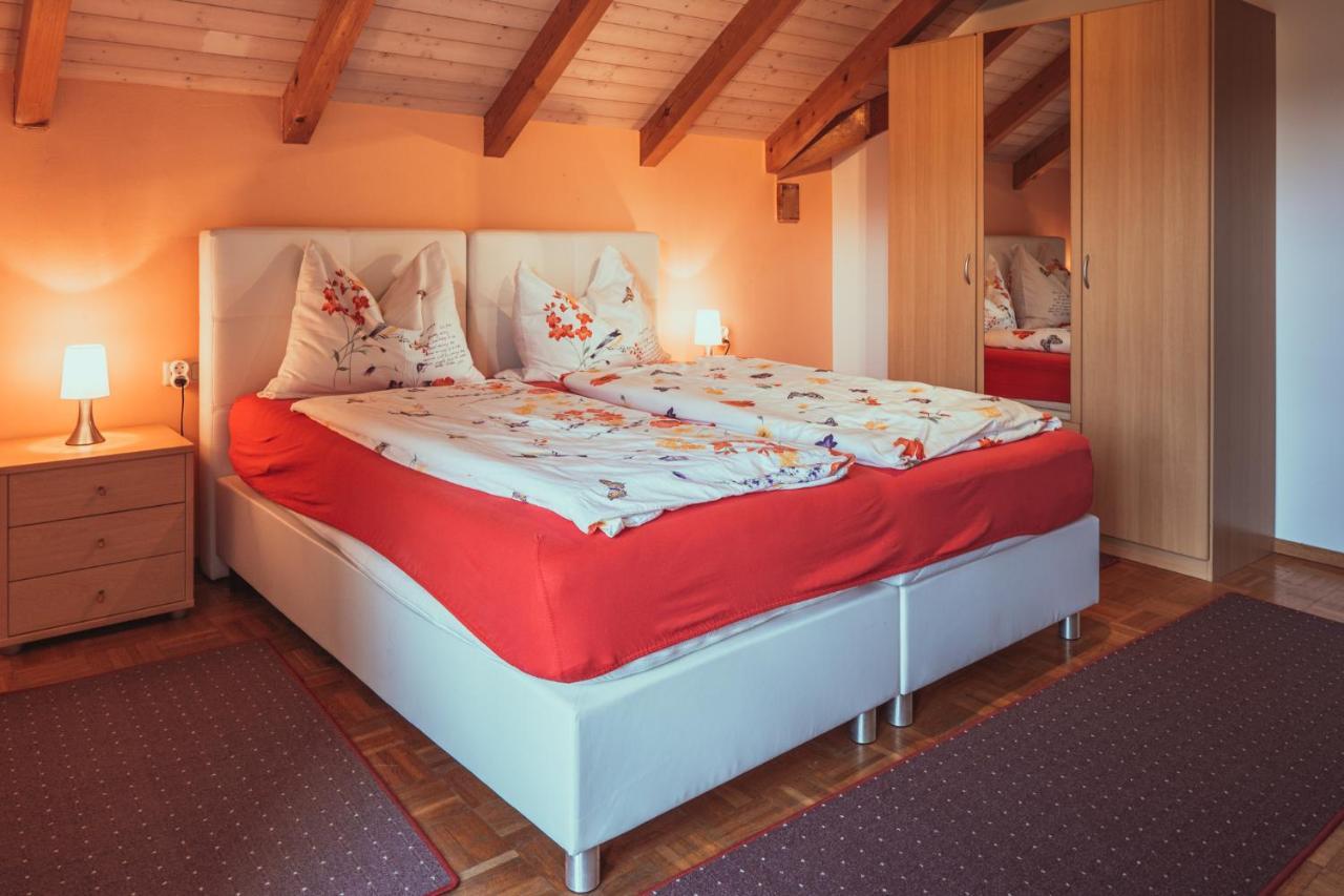 Armonia Altach, 2-6 P, 2 Schlafzimmer, Kueche, Parkplatz, Balkon, Wifi, Garten, Stellplatz Fuer Ski Eksteriør bilde